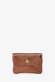 Porte-monnaie Pochette cuir métallisé ZE-8001