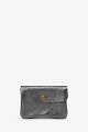 Metallic leather coin purse ZE-8001