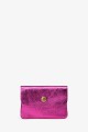 Porte-monnaie Pochette cuir métallisé ZE-8001