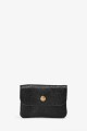 Porte-monnaie Pochette cuir métallisé ZE-8001