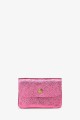 Porte-monnaie Pochette cuir métallisé ZE-8001