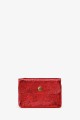 Porte-monnaie Pochette cuir métallisé ZE-8001