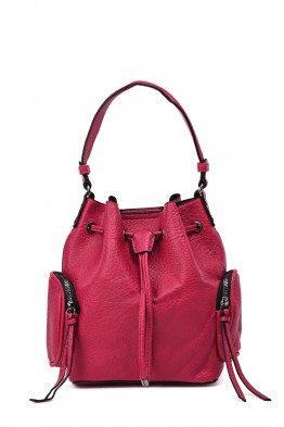 6804 Bucket purse handbag synthetic
