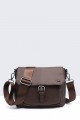 28512-BV Synthetic Shoulder Bag : colour:Marron