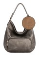 DAVID JONES 7010-3 handbag : colour:Taupe