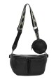 LY2222 Large fanny pack : colour:Black
