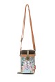 Sweet & Candy C-185-4-23B Synthetic phone-size crossbody pouch : Pattern:23B-D