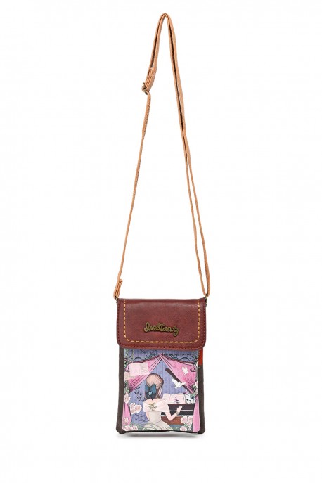 Sweet & Candy C-246-23B Synthetic phone-size crossbody pouch