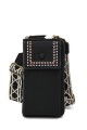 Synthetic crossbody bag smartphone size GZ2047 : colour:Black