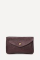 Metallic leather coin purse ZE-8002 : Colors:Dark Brown