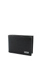 Lupel ® PRESTIGIO L433PG leather wallet with RFID protection : colour:Marron - Noir