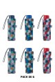 Neyrat Manuel Umbrella Striped Dots Pattern - 610 : colour:Pack of 6
