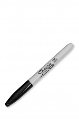 Sharpie permanent markers black, fine nibs