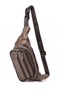 KJ87656 leather bum bag
