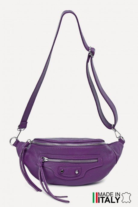 Sac banane bandoulière en cuir ZE-9003