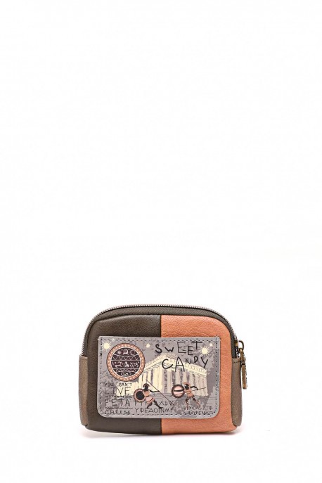 SC-014 Pochette porte-monnaie synthétique Sweet & Candy : couleur:Vert (Green)