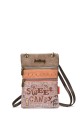 Sweet & Candy SC-031 Synthetic phone-size crossbody pouch : colour:Green