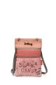 Sweet & Candy SC-031 Synthetic phone-size crossbody pouch : colour:Pink