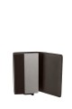 Lupel L679SH Portefeuille prote carte en cuir de vachette et boitier aluminium avec protection RFID