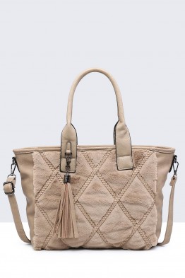 Synthetic handbag 28538-BV