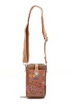 Sweet & Candy SC-060 Synthetic phone-size crossbody pouch : colour:Khaki