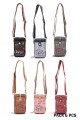 Sweet & Candy SC-060 Synthetic phone-size crossbody pouch : colour:Pack of 6