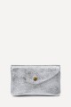 Porte-monnaie Pochette cuir métallisé ZE-8002