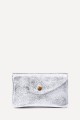 Porte-monnaie Pochette cuir métallisé ZE-8002
