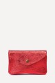 Porte-monnaie Pochette cuir métallisé ZE-8002