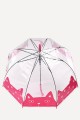 RST706A-5557 Parapluie Canne Transparent Auto "RST" - forme cloche motif Chat