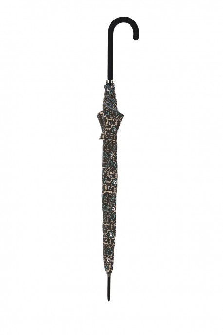 Cane Umbrella automatic Baroque Pattern 8321