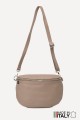 Leather fanny pack ZE-9005 : colour:Taupe