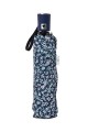 7326 Parapluie pliant Automatique Motif fleurs liberty - Neyrat : couleur:Bleu claire (L.Blue)
