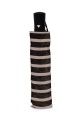 7389 Automatic folding umbrella Stripe pattern - Neyrat : colour:Black
