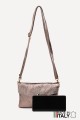 Leather crossbody clutch bag ZE-9010