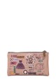 SC-042 Portefeuille porte-monnaie synthétique Sweet & Candy : couleur:Marron (Brown)
