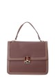 5122-BV Grained synthetic handbag : colour:Coffee