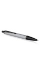 Parker IM Stylo Bille Gris Mat finitions Laquées noir Pointe Moyenne 2127894