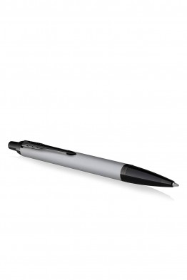 Parker IM Matte Grey ballpoint pen with black lacquer finish Medium Point 2127894