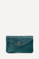 Metallic leather coin purse ZE-8002 : Colors:Duck Blue
