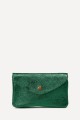Metallic leather coin purse ZE-8002 : Colors:Dark green