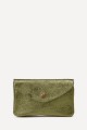 Metallic leather coin purse ZE-8002 : Colors:Olive