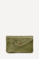 Porte-monnaie Pochette cuir métallisé ZE-8002