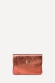 Porte-monnaie Pochette cuir métallisé ZE-8001