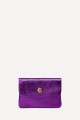 Metallic leather coin purse ZE-8001