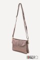 Metallic Leather crossbody clutch bag ZE-9010