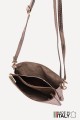 Metallic Leather crossbody clutch bag ZE-9010