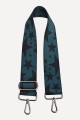A40-RS-AG Adjustable patterned shoulder strap with silver carabiners : Shoulder strap color:015.004