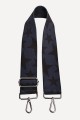 A40-RS-AG Adjustable patterned shoulder strap with silver carabiners : Shoulder strap color:015.005
