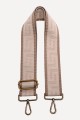 A40-RS-BZ Bandoulière à motif réglable avec mousquetons bronze